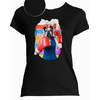 T-shirt noir boxeuse femme