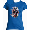 T-shirt bleu roy velo femme