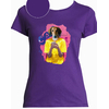 T-shirt violet smartphone  femme