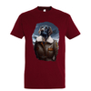 t-shirt chien aviatrice - homme  chili