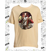 t-shirt chien mousquetaire - enfant sable