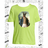 t-shirt chien empire vert pomme enfant