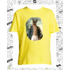 t-shirt chien empire jaune enfant