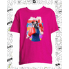 t-shirt boxeuse fushia enfant