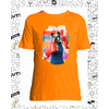 t-shirt boxeuse orange enfant