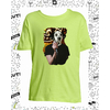 t-shirt chanteur vert pomme enfant