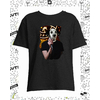 t-shirt chanteur noir enfant