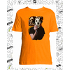 t-shirt chanteur orange enfant