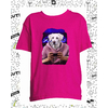 t-shirt gammer fushia enfant