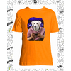 t-shirt gammer orange enfant