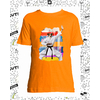 t-shirt karate orange enfant