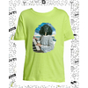 t-shirt piano vert pomme enfant