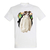 t-shirt chien dripping - homme blanc