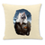 coussin chat aviatrice
