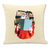coussin chat bibliotheque