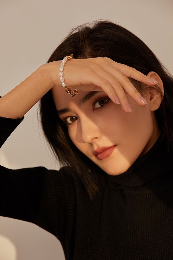 Yhpup-Bracelet-bascule-en-perles-naturelles-pour-femmes-cha-ne-l-gante-en-acier-inoxydable-de