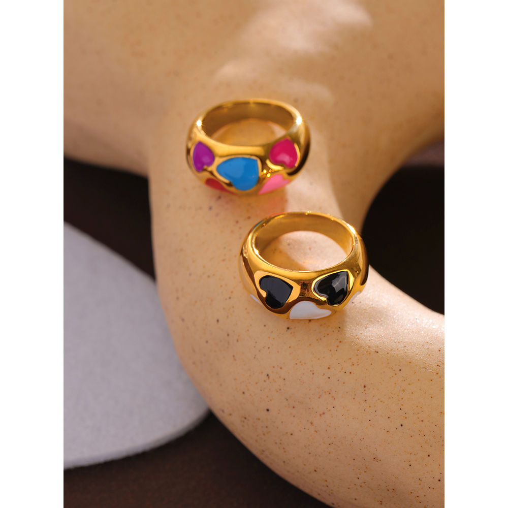 Yhpup-Bague-en-mail-color-coeur-pour-femme-bijoux-en-acier-inoxydable-bague-en-m-tal
