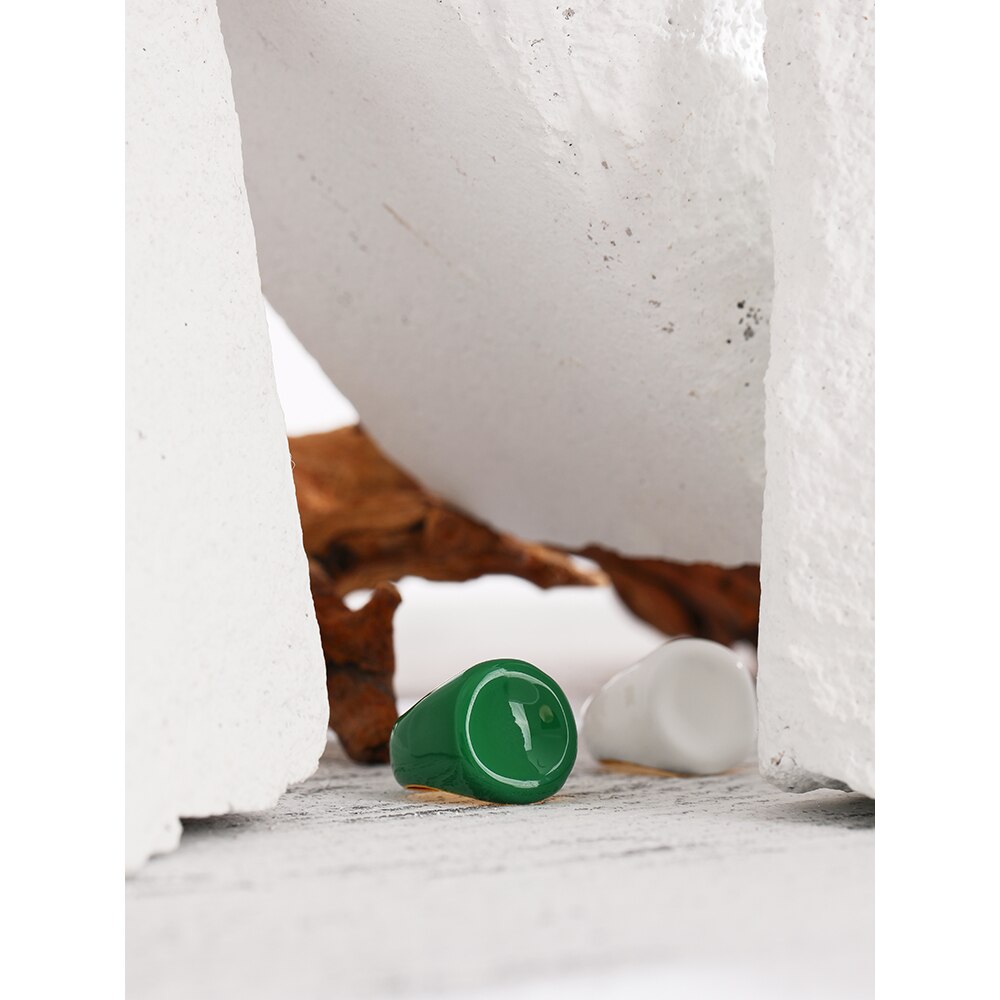 Yhpup-bague-en-acier-inoxydable-Pour-femmes-bijoux-tendance-en-mail-vert-18-K-en-m