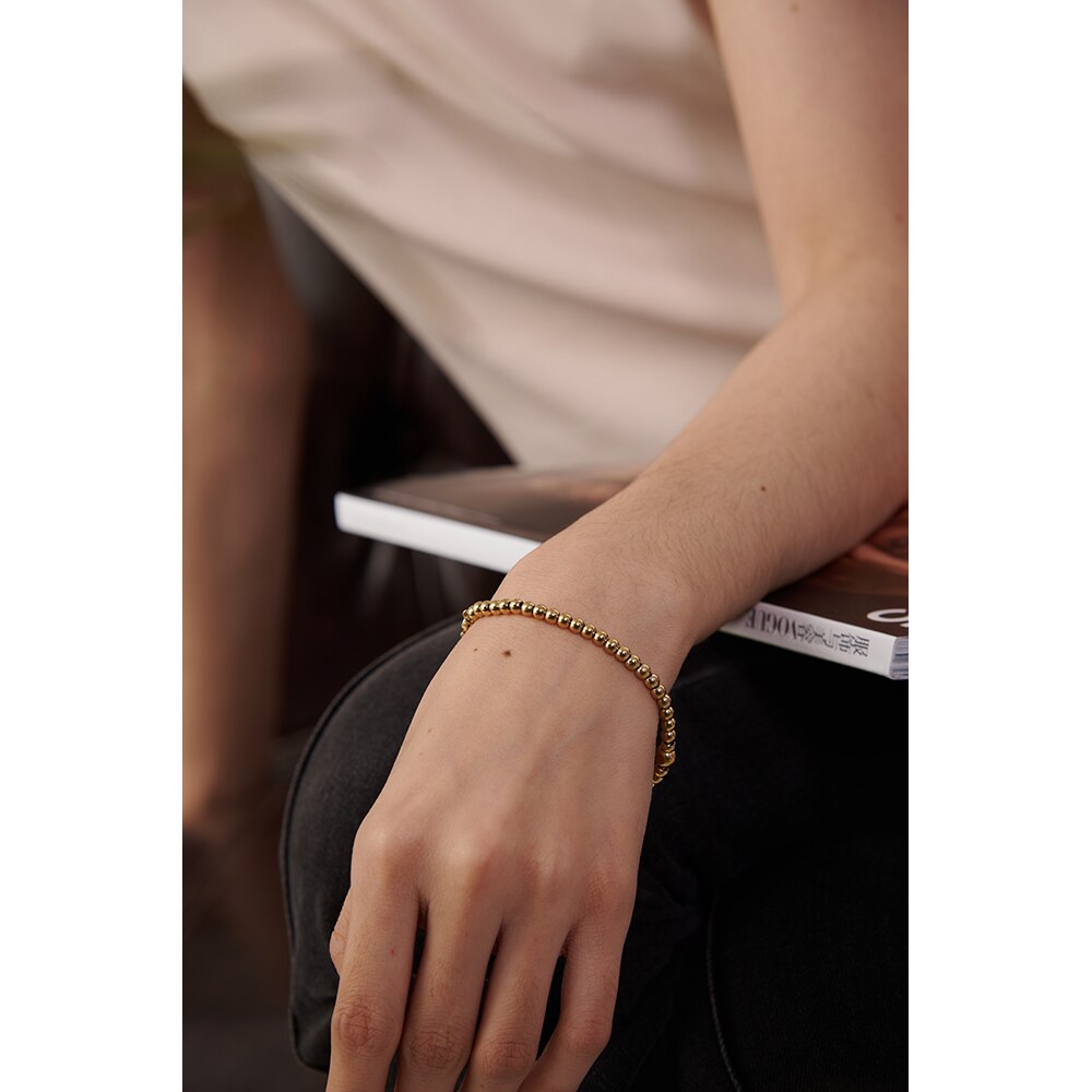Yhpup-Bracelet-jonc-de-perles-en-acier-inoxydable-bijoux-en-zircone-cubique-m-tal-dor-tanche