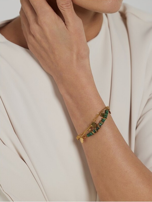 Yhpup-Bracelet-Africain-Enrichi-en-Acier-Inoxydable-Breloque-en-M-tal-Double-Couche-JO18-K-Accessoires