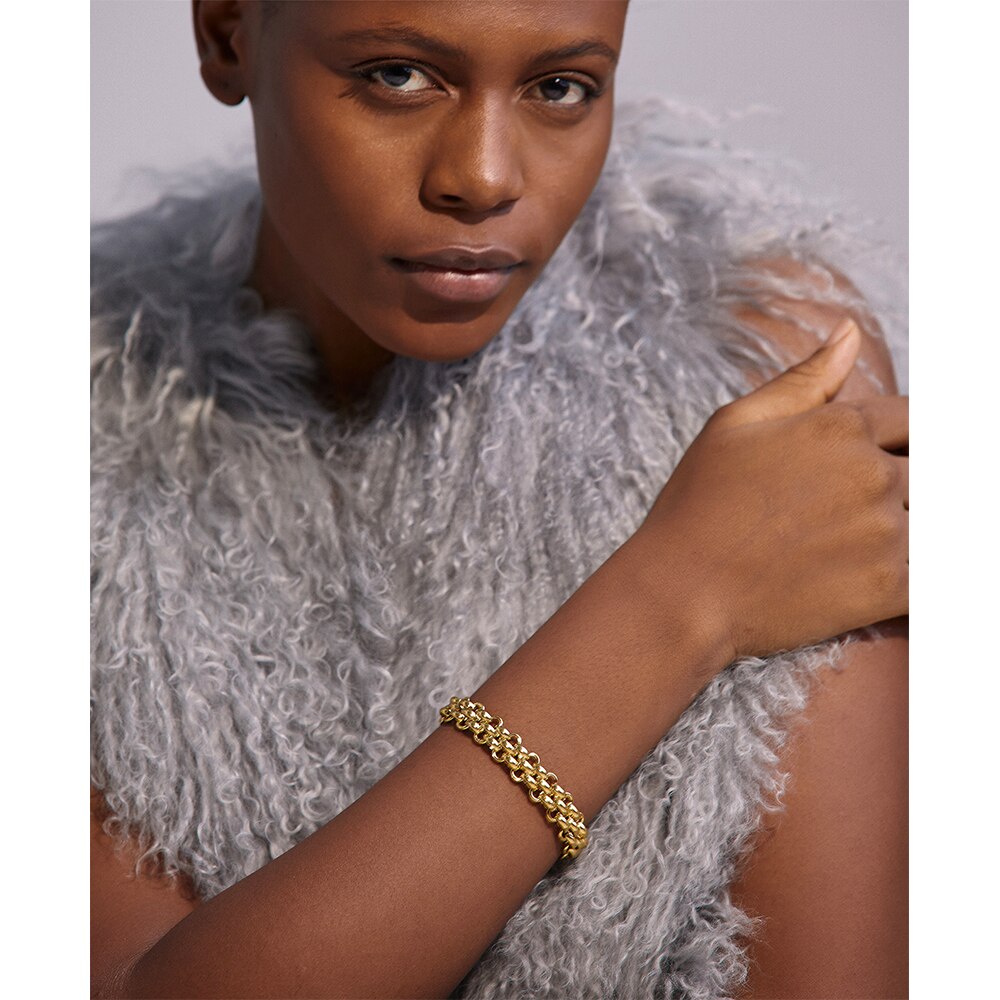 Yhpup-collier-et-Bracelet-en-acier-inoxydable-plaqu-or-18K-cha-ne-cubaine-ensemble-de-bijoux