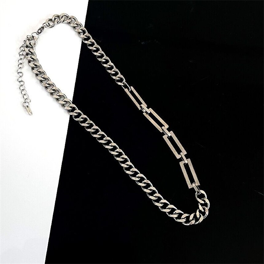 SION-L-Bracelet-en-Acier-Inoxydable-Bijou-de-Haute-Qualit-Style-Hip-Hop-Simplicit-Optique-Fendue