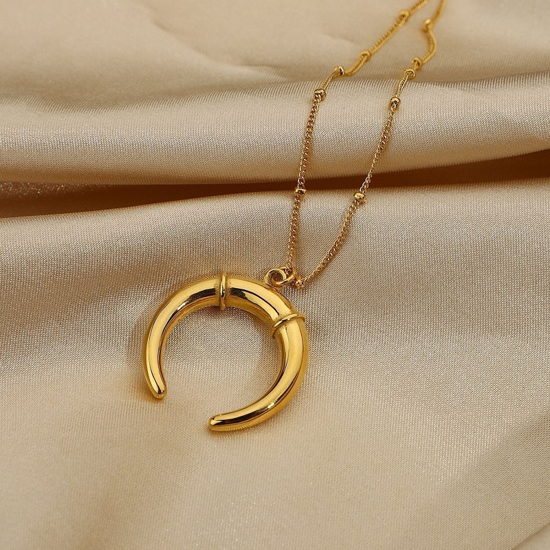 INS-Collier-pendentif-en-corne-de-lune-plaqu-or-18-carats-pour-femme-acier-inoxydable-tanche