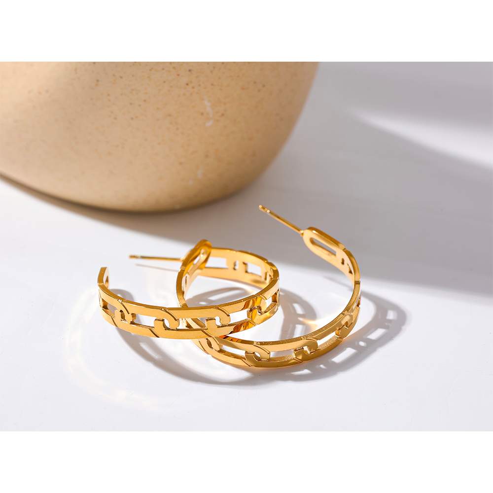 Yhpup-boucles-d-oreilles-en-forme-de-C-pour-femmes-bijoux-imperm-ables-classiques-rondes-couleur