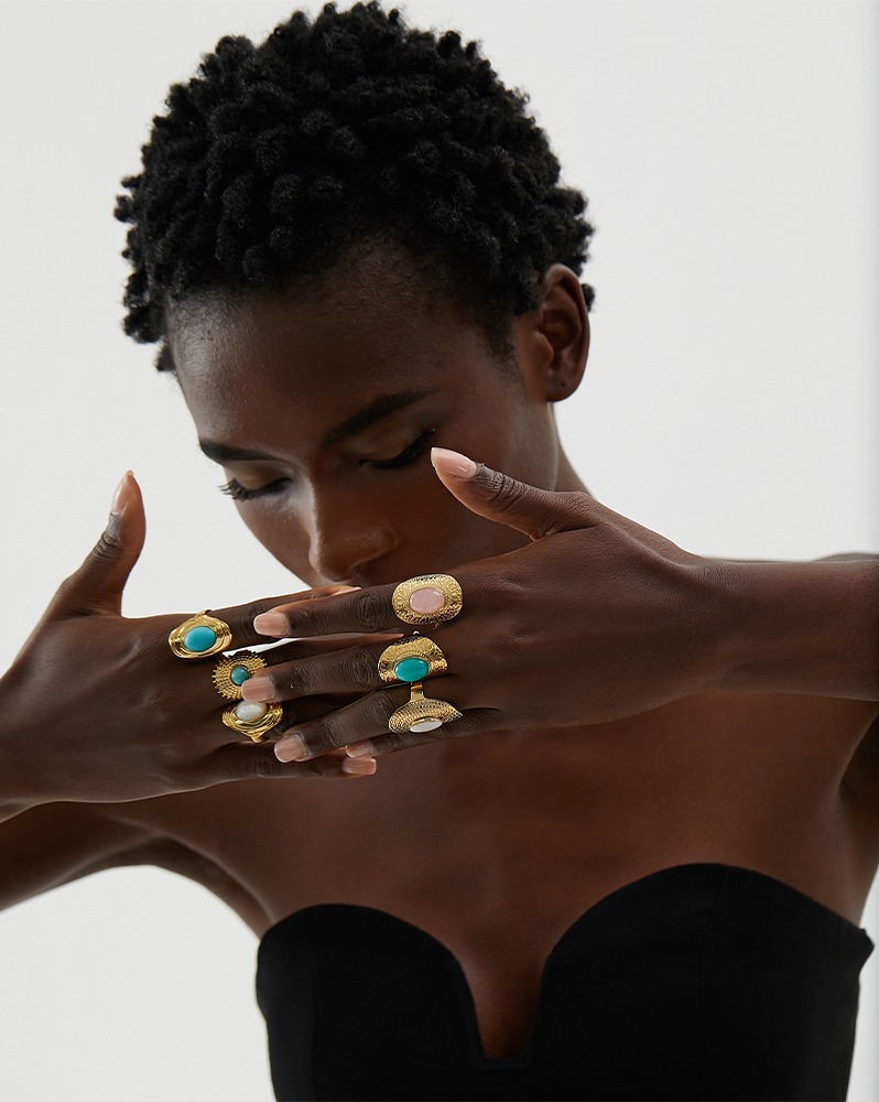 Yhpup-bague-hyperbolique-en-acier-inoxydable-pierre-naturelle-rose-vert-Turquoise-pour-femmes-boh-me-l