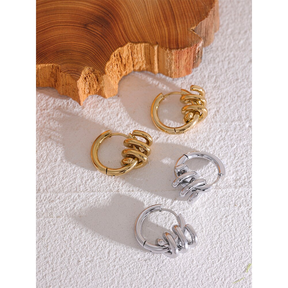 Yhpup-Boucles-d-Oreilles-Cr-oles-Torsad-es-en-Acier-Inoxydable-pour-Femme-Sweats-Imperm-ables