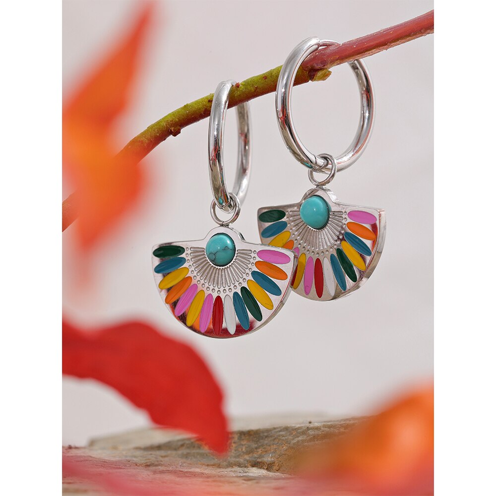 Yhpup-boucles-d-oreilles-g-om-triques-en-acier-inoxydable-pour-femmes-bijoux-en-mail-color