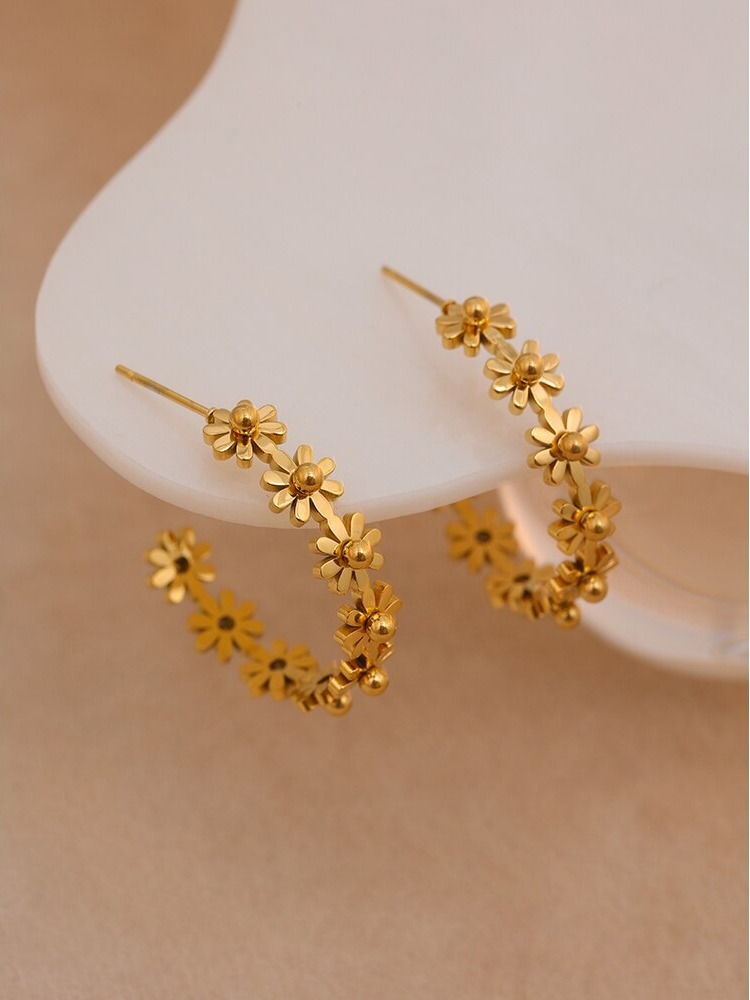 Yhpup-boucles-d-oreilles-rondes-en-acier-inoxydable-pour-femmes-bijoux-en-m-tal-dor-Texture