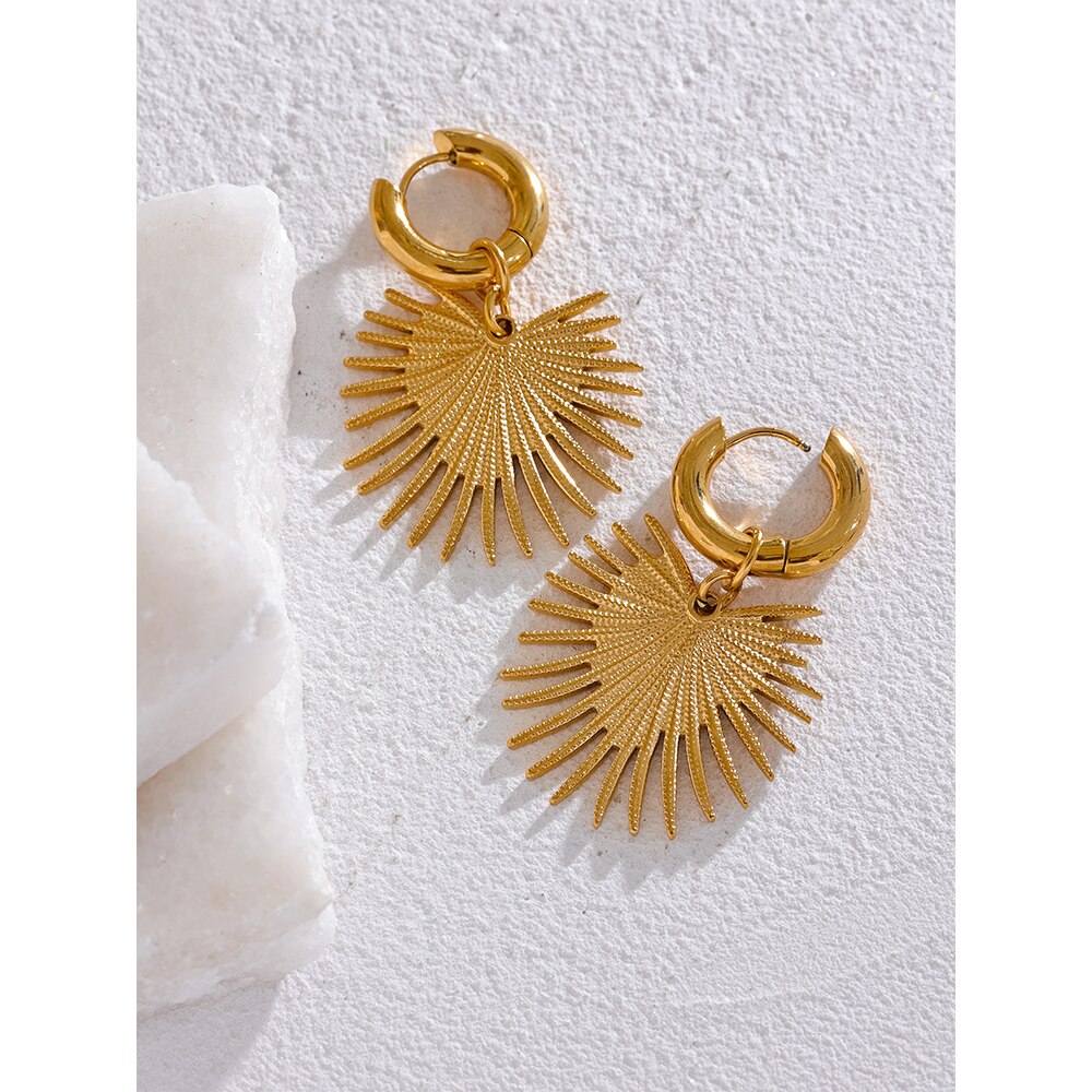 Yhpup-Big-Heart-Drop-Stainless-Steel-Fashion-Statement-Hoop-Earrings-18K-Gold-Color-High-Quality-Waterproof