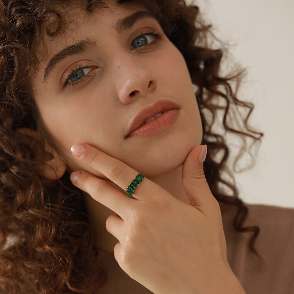 Yhpup-bague-en-zircone-cubique-pour-femme-en-acier-inoxydable-blanc-vert-Chic-breloque-scintillante-la