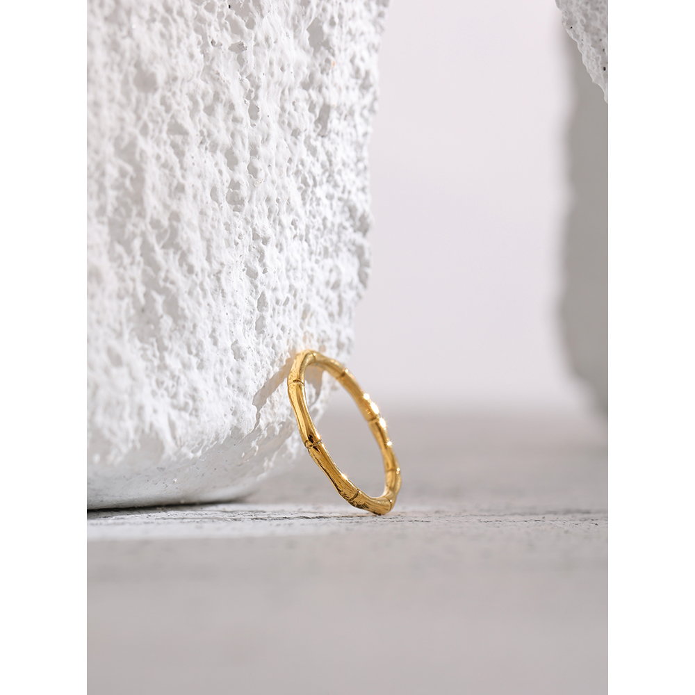 Yhpup-bague-en-acier-inoxydable-et-bambou-dor-Pour-Femme-accessoire-minimaliste-en-m-tal-tanche