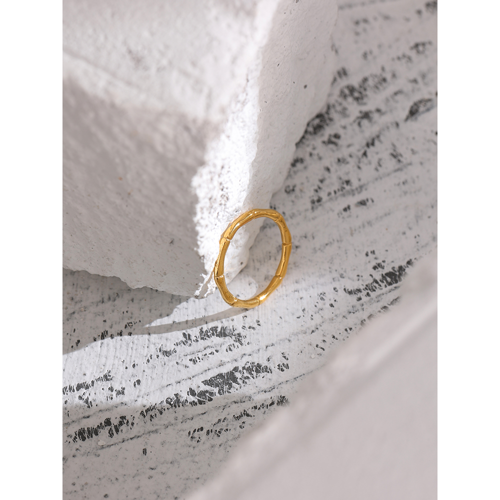 Yhpup-bague-en-acier-inoxydable-et-bambou-dor-Pour-Femme-accessoire-minimaliste-en-m-tal-tanche