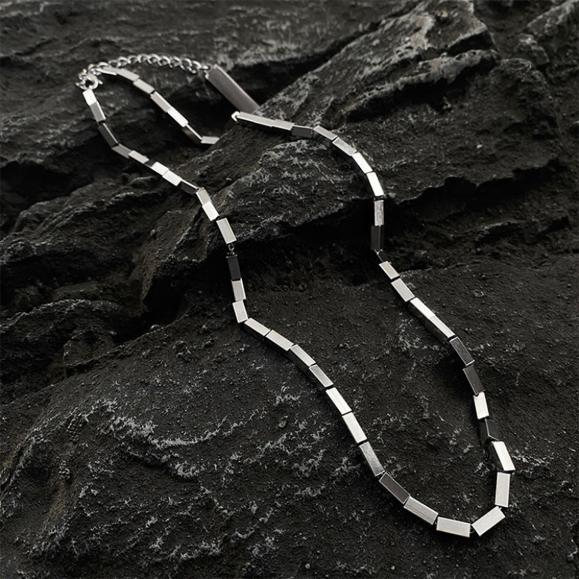 Bijoux-fins-en-acier-inoxydable-316L-nouvelle-mode-une-ficelle-de-carr-s-breloques-pissures-cha