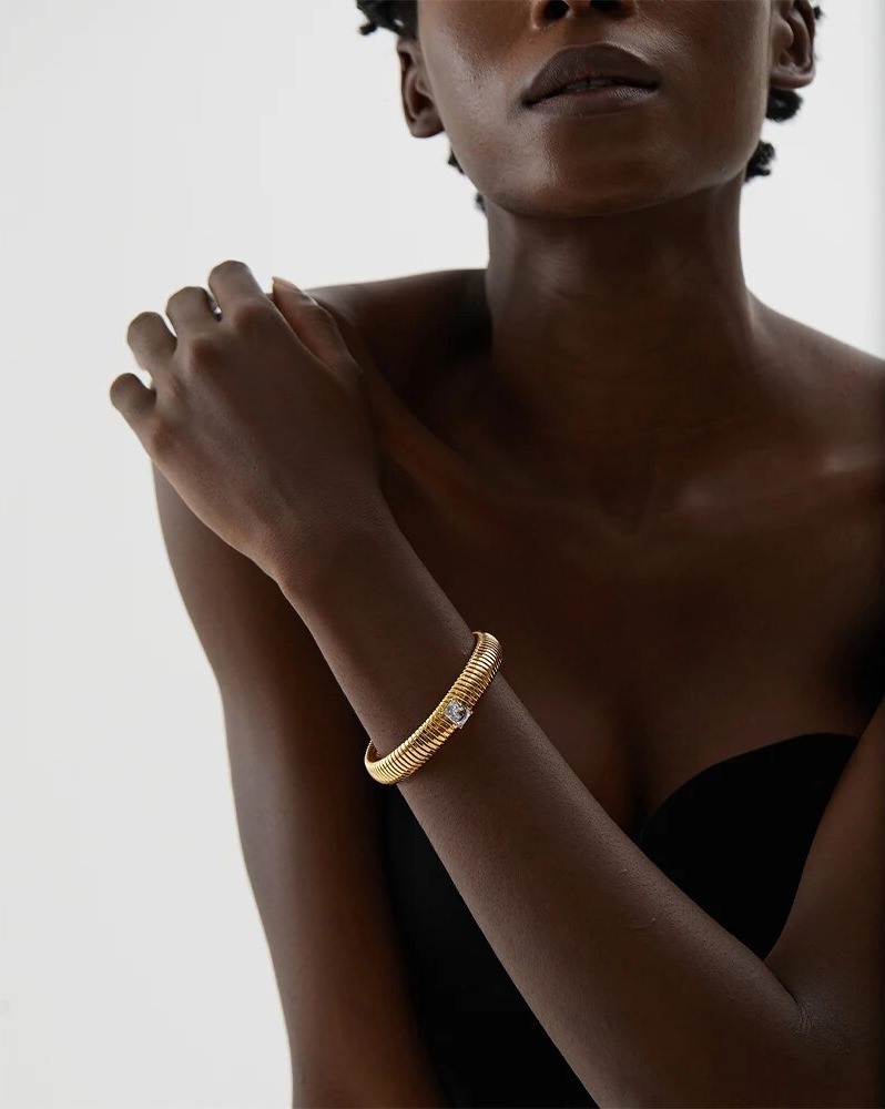 Yhpup-Bracelet-large-plaqu-or-18-carats-pour-femme-tanche-acier-inoxydable-lasticit-JOCubic-bijoux-fantaisie