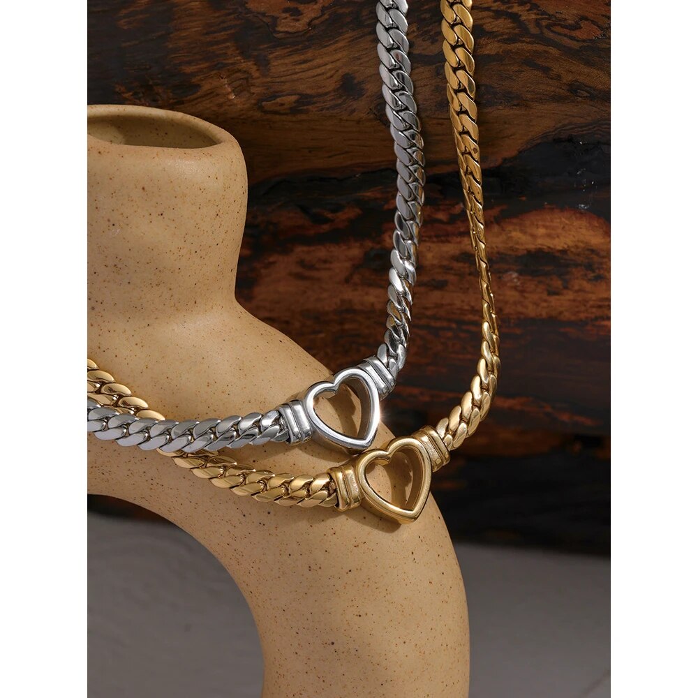 Yhpup-collier-cha-ne-en-forme-de-c-ur-pour-femmes-en-acier-inoxydable-Texture-m