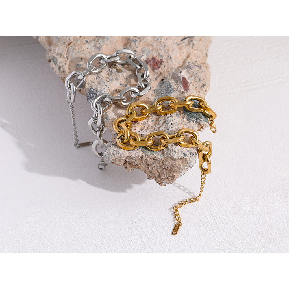 Yhpup-Bracelet-cha-ne-en-acier-inoxydable-pour-femmes-pais-tendance-cadeau-nouvelle-collection