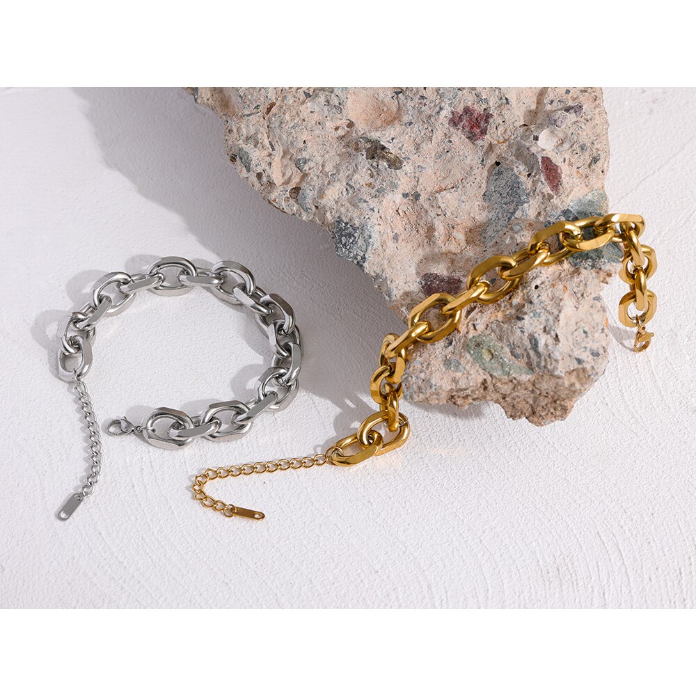 Yhpup-Bracelet-cha-ne-en-acier-inoxydable-pour-femmes-pais-tendance-cadeau-nouvelle-collection