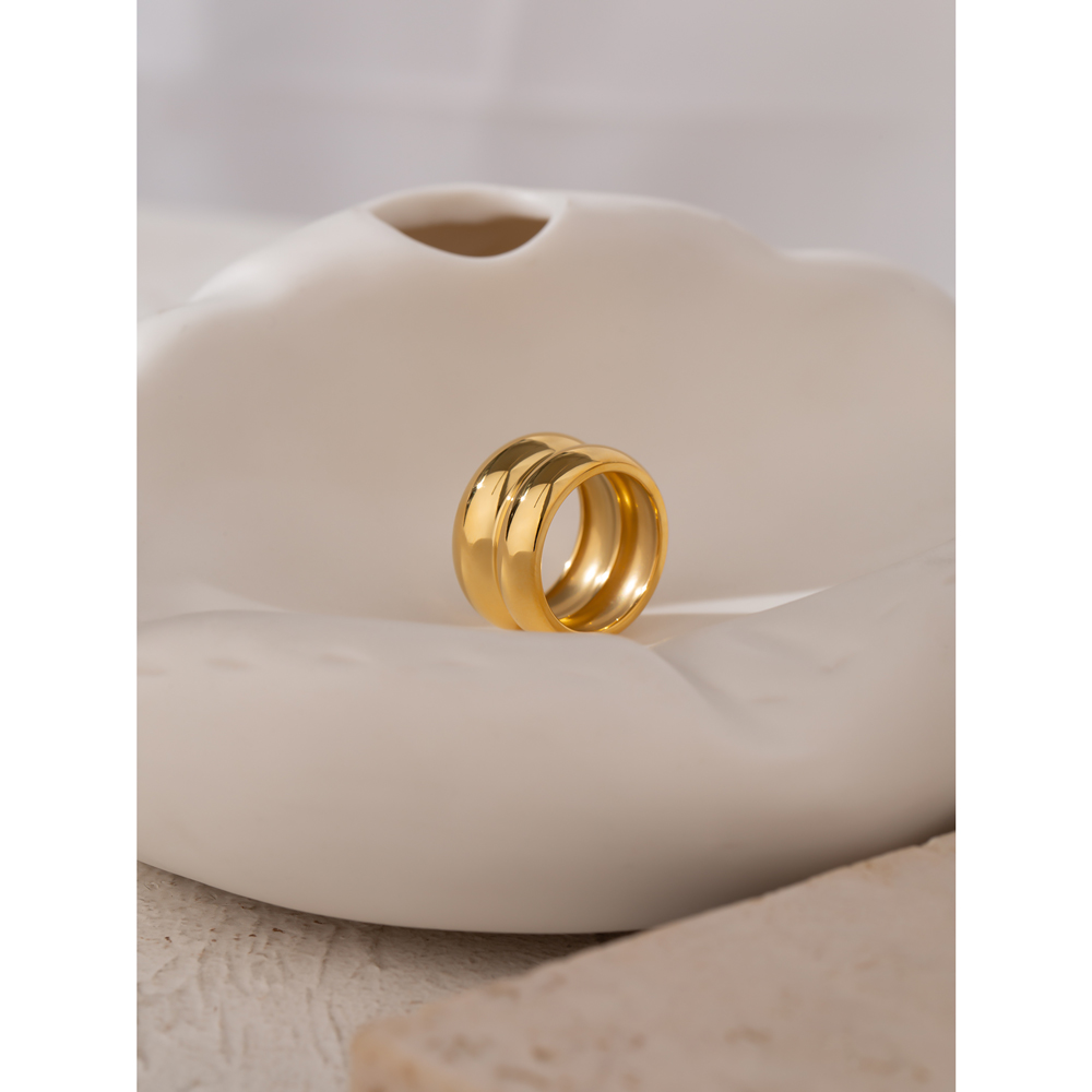 Yhpup-bague-en-acier-inoxydable-plaqu-or-18-carats-pour-femme-bijou-de-style-occidental-Simple