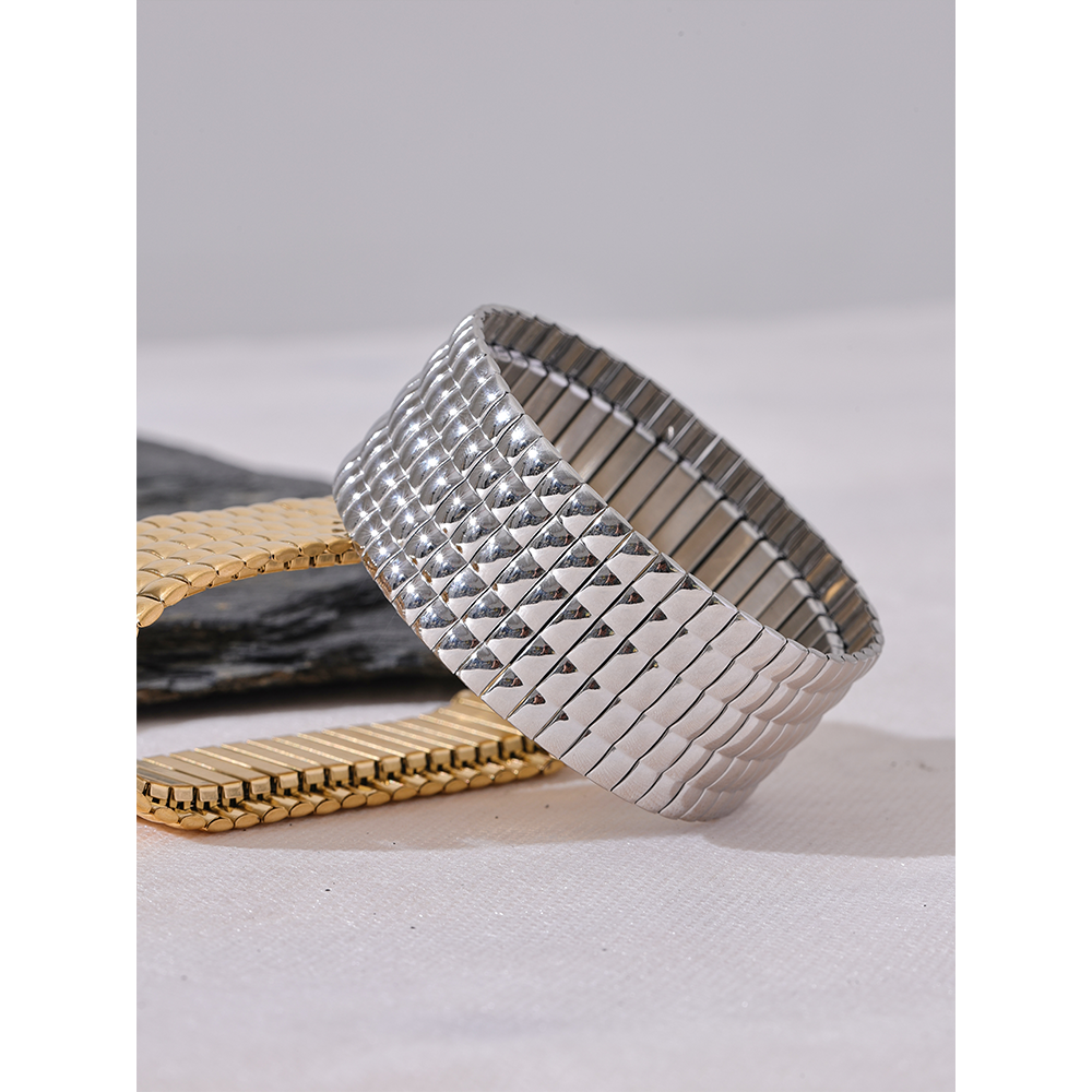 Yhpup-Bracelet-Large-artificiel-astique-en-Acier-Inoxydable-Bijoux-de-Haute-Qualit-Plaqu-18K-30mm-Couleur