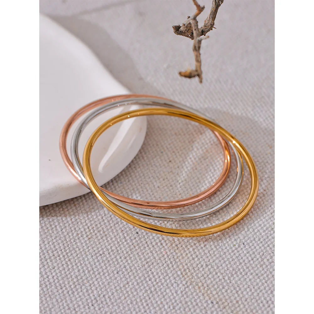 Yhpup-Bracelet-Rond-Classique-en-Acier-Inoxydable-3-0x60-65mm-Sweat-Shirt-18K-Plaqu-mn-M