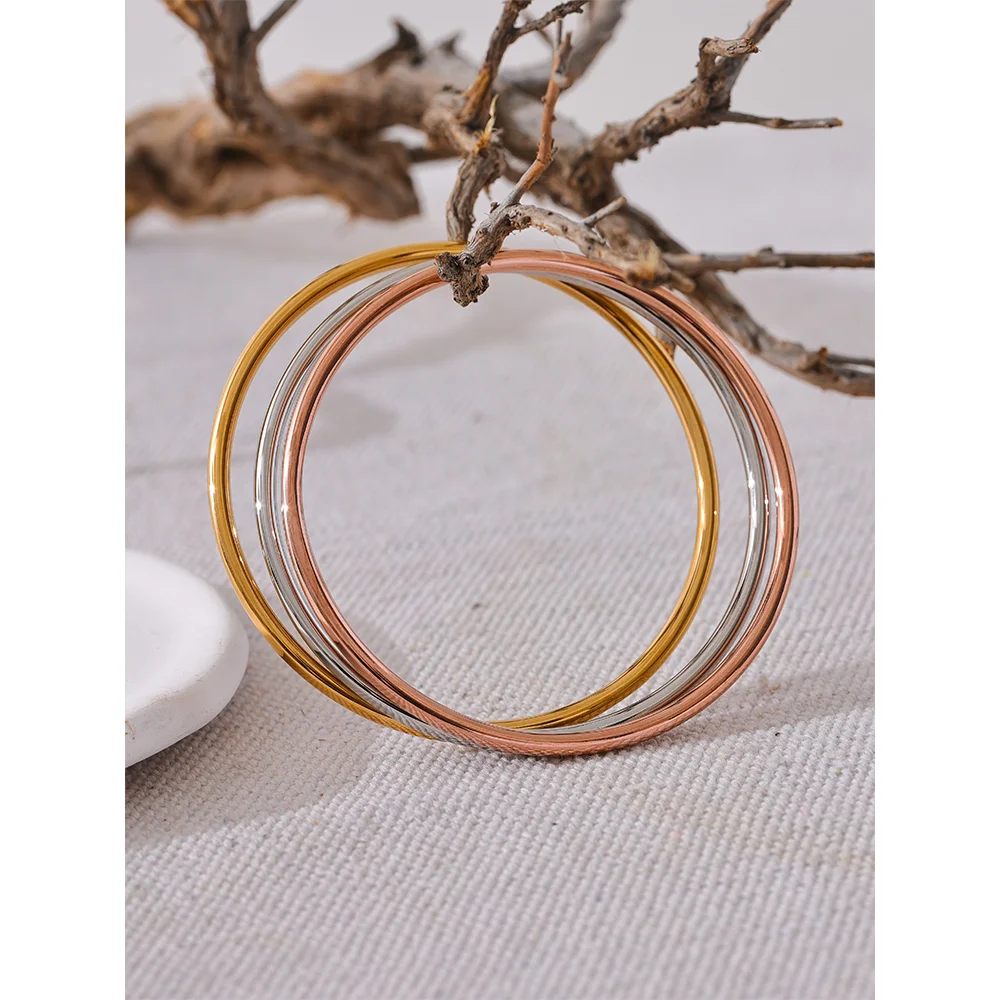 Yhpup-Bracelet-Rond-Classique-en-Acier-Inoxydable-3-0x60-65mm-Sweat-Shirt-18K-Plaqu-mn-M