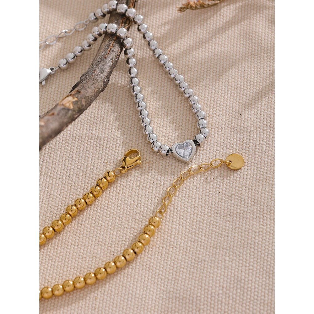 Yhpup-Bracelet-Fait-Main-en-Acier-Inoxydable-pour-Femme-Breloque-tanche-Perles-JOCoussins-Zmagazines-es-Jonc