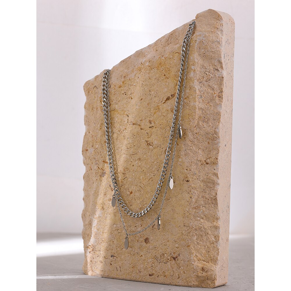 Yhpup-collier-Double-paisseur-en-acier-inoxydable-pour-femmes-cha-ne-d-licate-la-mode-dor