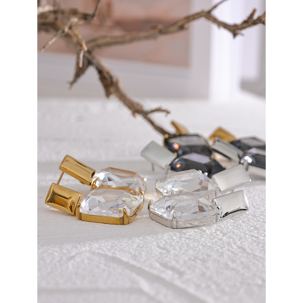 Yhpup-Boucles-d-oreilles-pendantes-carr-es-en-acier-inoxydable-AAA-cubique-pour-femme-bijoux-Bling