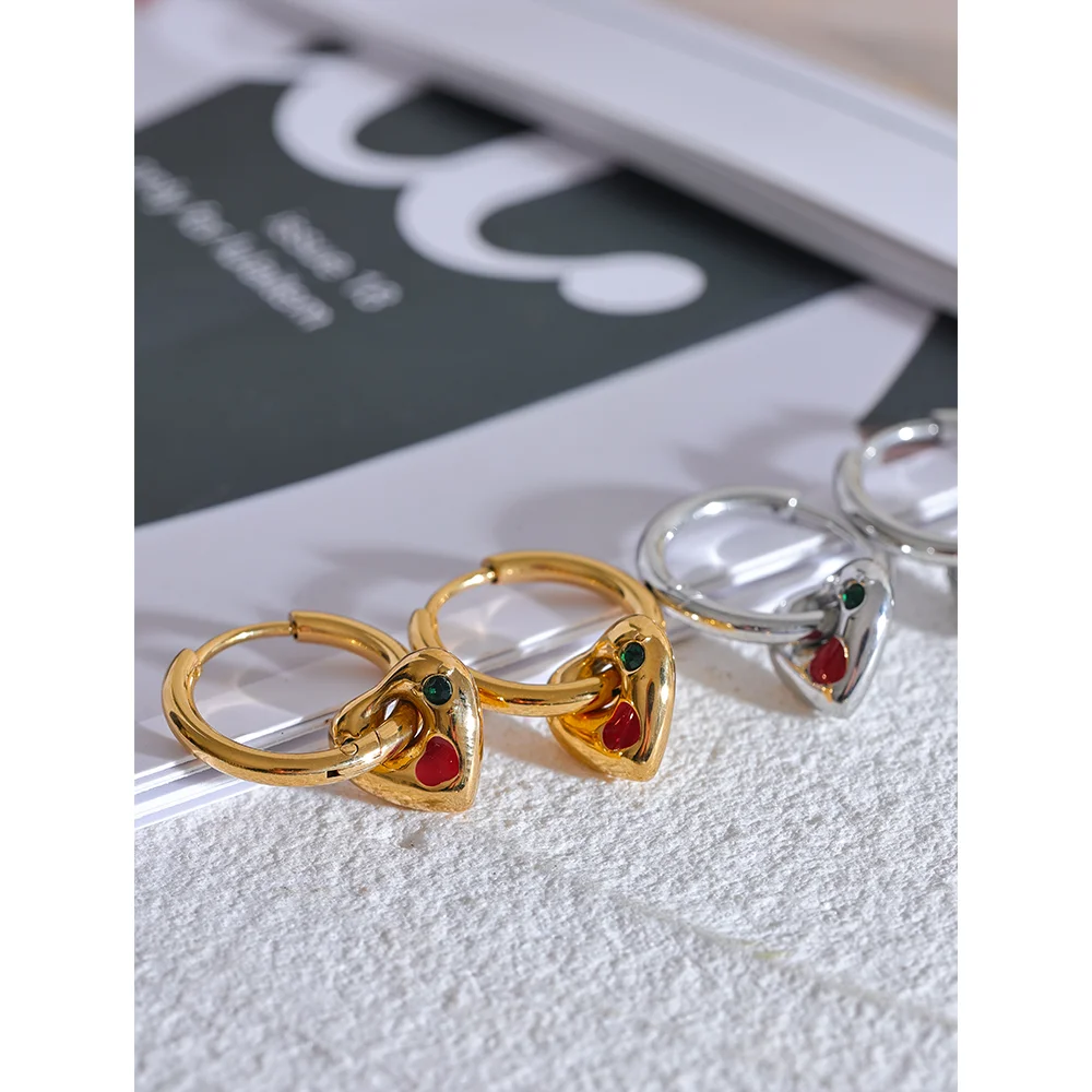Yhpup-Boucles-d-oreilles-cr-oles-d-amour-de-coeur-d-acier-inoxydable-exquis-pour-des