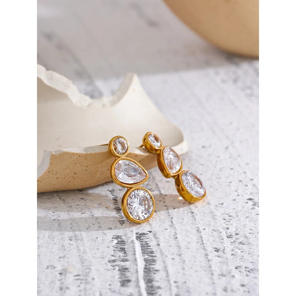 Yhpup-Boucles-d-Oreilles-D-licates-AAA-en-Acier-Inoxydable-Bijoux-Cubiques-Brillants-de-Haute-Qualit
